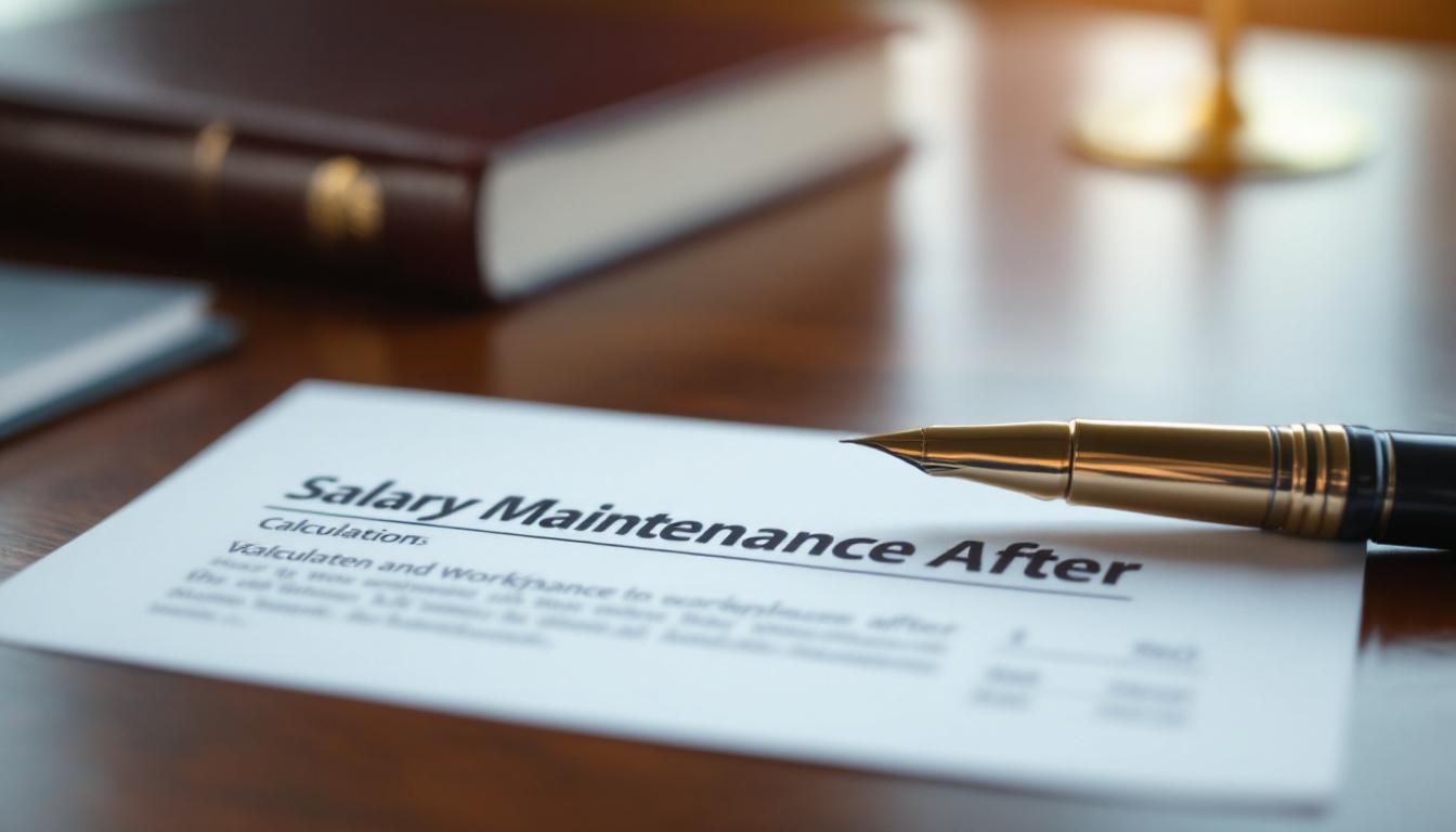 Maintien de salaire accident du travail : calcul et durée